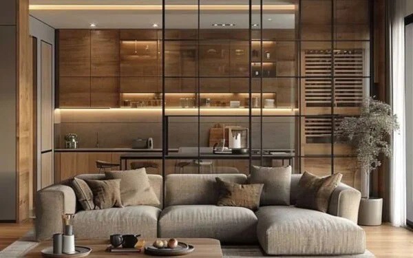 ایجاد جریان بصری بین اتاق‌ها