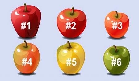 یک سیب را انتخاب کنید و با ویژگی های شخصیتی و ذهنی خود آشنا شوید
