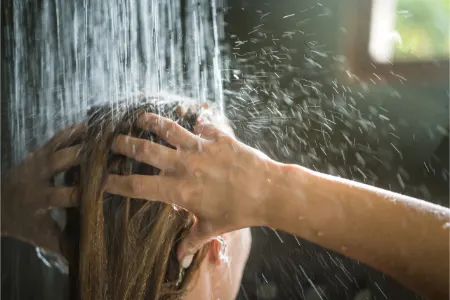 بهترین زمان برای دوش گرفتن, دوش گرفتن در رطوبت بالا