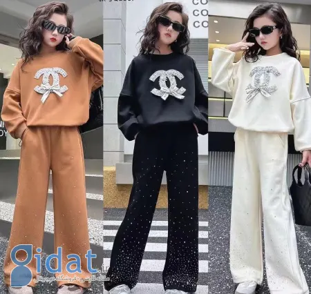 ست لباس اسپرت دخترانه برای پاییز