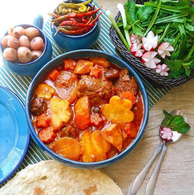 روش های مختلف طرز تهیه تاس کباب خوشمزه