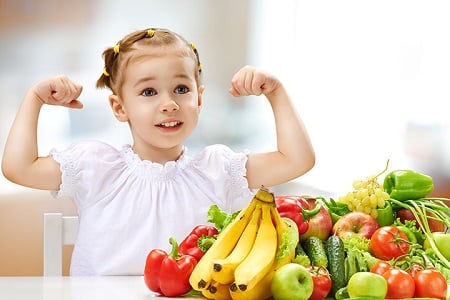 اصول تغذیه سالم برای کودکان دبستانی