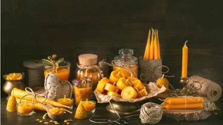 شمع موم زنبور عسل: یک پروژه سرگرم کننده دکوراسیون منزل