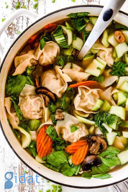 طرز تهیه سوپ ونتون، یکی از محبوب ترین غذاهای چینی