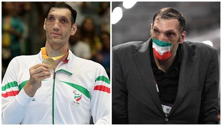 بیوگرافی و عکس های مرتضی مهرزاد ورزشکار قدبلند ایرانی
