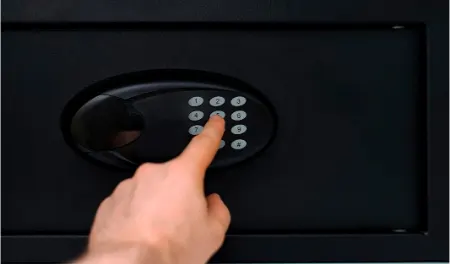 نحوه باز کردن گاوصندوق دیجیتال