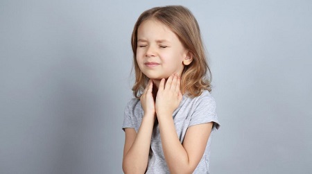 علل ، علایم و درمان گلو درد چرکی در کودکان
