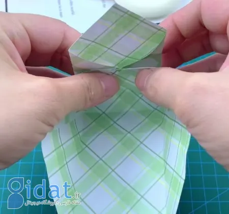 آموزش ساخت کیف کاغذی