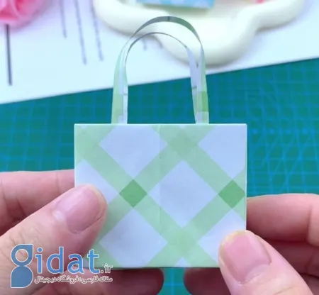 آموزش ساخت کیف کاغذی