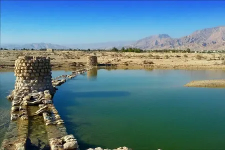 ترنه؛ تونلی باستانی که آب شیرین را از زیر رودخانه شور می گذراند