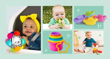 اسباب بازی برای کودکان از بدو تولد تا شش ماهگی