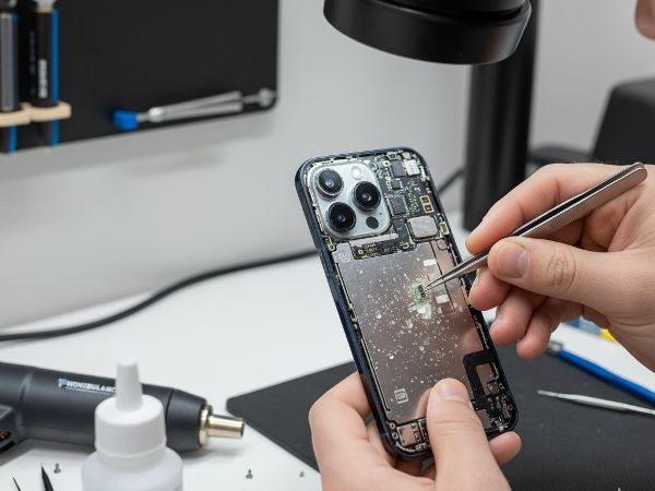 How We Repaired a “Dead” Water-Damaged iPhone 13