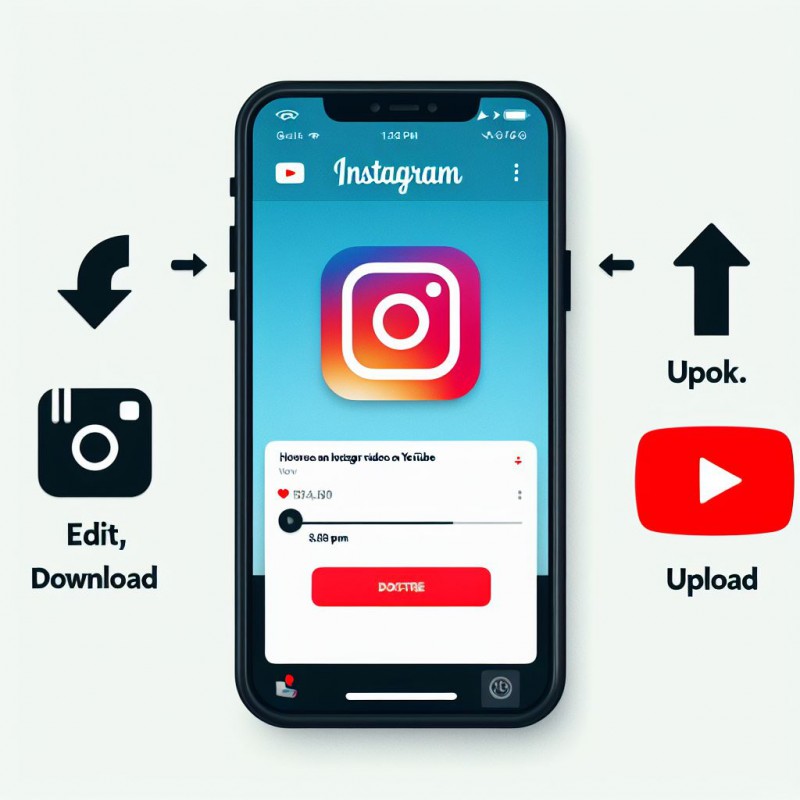 How to share Instagram video on YouTube