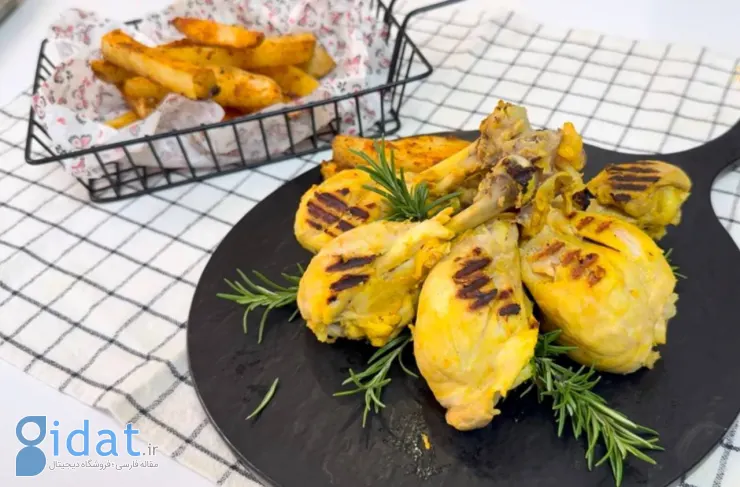 طرز تهیه یک مرغ متفاوت با باترمیلک و کره