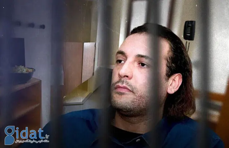 پسر قذافی با قرار وثیقه آزاد شد