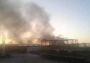 دود سیاه کارخانه در آسمان صفادشت فیلم