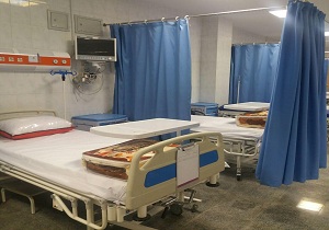 ویزیت هزار بیمار در بیمارستان شهدای هرسین