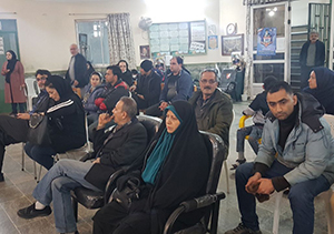 صف های طولانی در شعب رای گیری فیلم