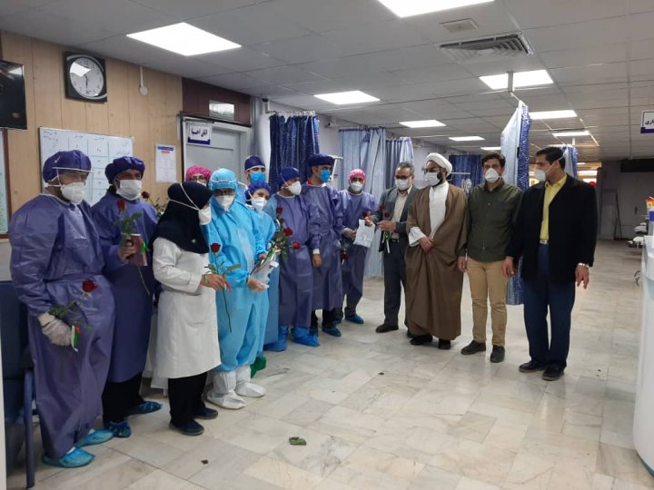 خدا قوتی عیدانه به جهادگران عرصه سلامت