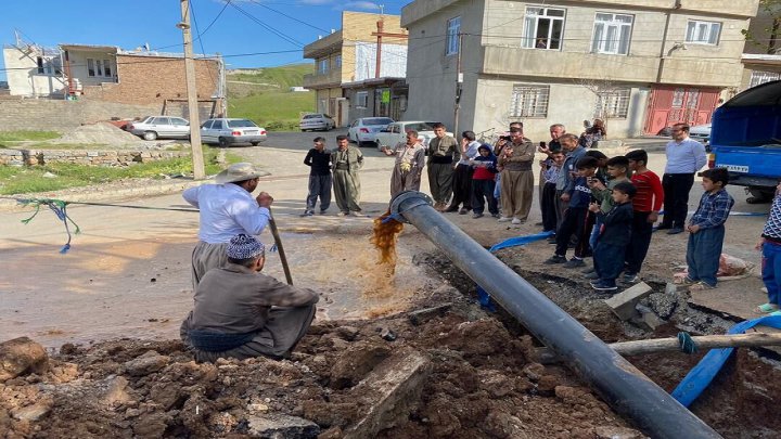 مشکل کمبود آب در چهار منطقه سردشت برطرف می شود