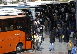 جابجایی ۸ هزار و ۵۶۰ نفر مسافر از شهرستان گرمی