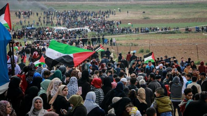 فلسطینیان نوار غزه علیه طرح شوم الحاق به پا خاستند