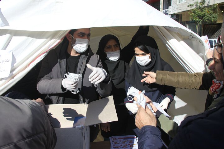 یک بام و دو هوای ماسک های دولتی در همدان