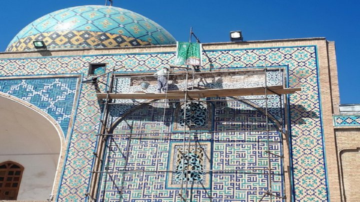 طرح مرمت و بازسازی آستان مقدس امام زاده حسین (ع)