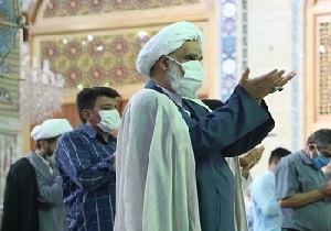نماز عید قربان در مسجد مقدس جمکران اقامه شد تصاویر