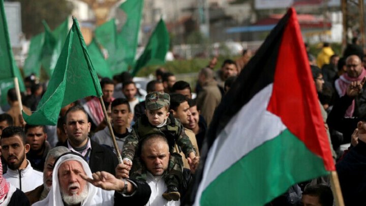تظاهرات فلسطینیان نوار غزه و کرانه باختری در محکومیت عادی سازی