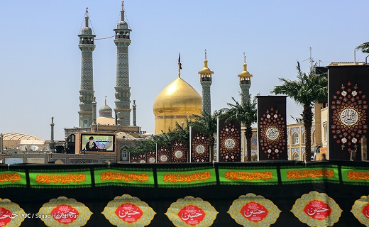 جلوه هایی از عزاداری تاسوعای حسینی در قم به قلم دوربین