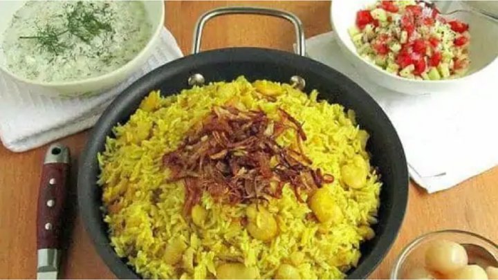 طرز تهیه کته باقلا حرفه ای و خوشمزه
