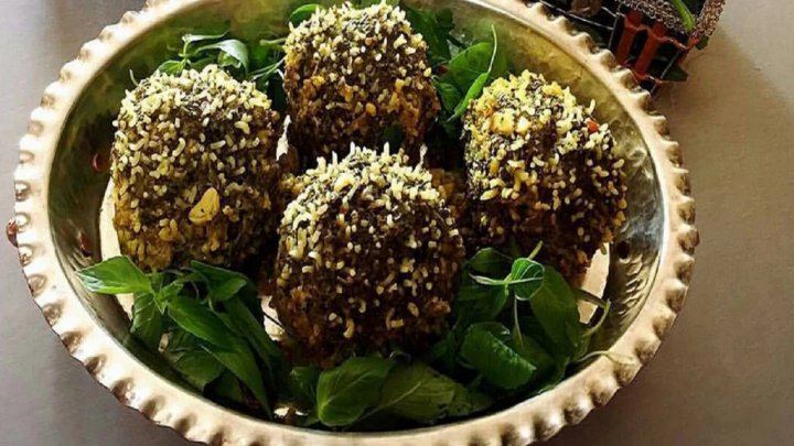 طرز تهیه کوفته شوید باقلا اصیل اصفهانی