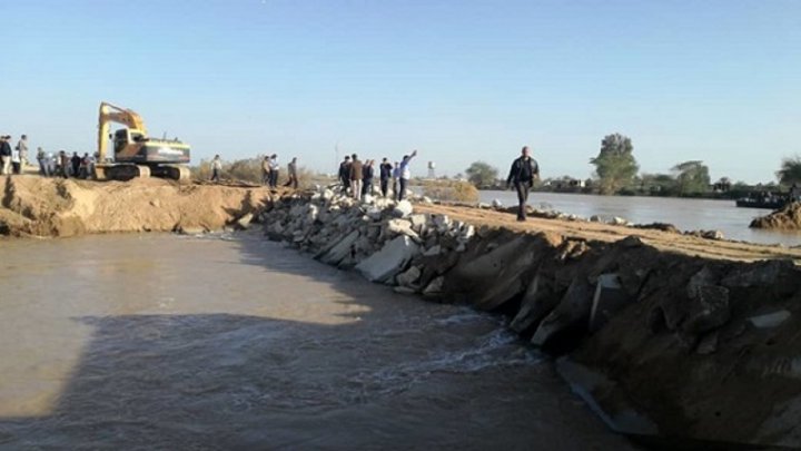 احداث و بهسازی ۸۰۰ کیلومتر از سیل بند ها در خوزستان