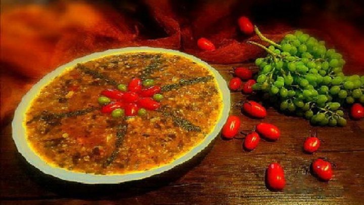 دستور پخت و طرز تهیه آش آبغوره تبریزی بسیار خوشمزه و پر خاصیت