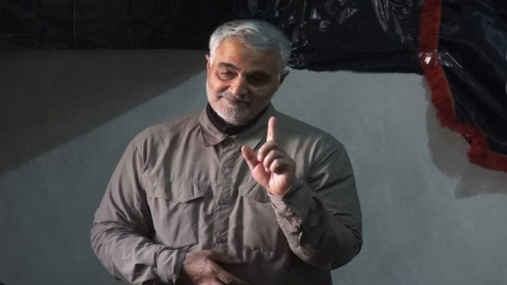 سخنان سردار سلیمانی درجمع نیرو های توپخانه بعد از عملیات الحاضر فیلم
