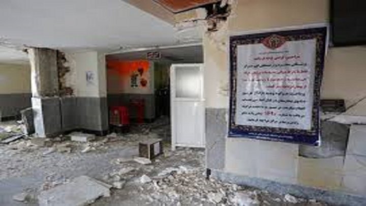 پیگیری بیمارستان اسلام آبادغرب بعد از زلزله کرمانشاه