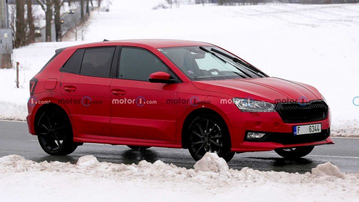 تصاویر جاسوسی خودروی جدید شرکت Skoda منتشر شدند
