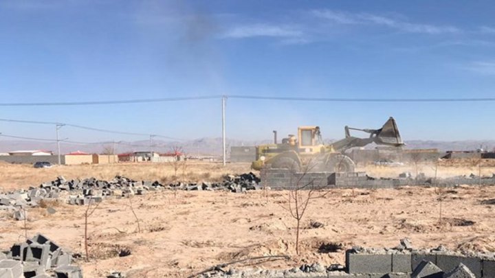 تخریب ۸۱ ساخت و ساز غیرمجاز در اراضی کشاورزی اصفهان