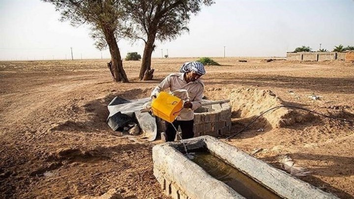 نبض زندگی در غیزانیه اهواز قطع و وصل می شود اهالی روستای شاخ کوپال از ناپایداری آب گلایه دارند