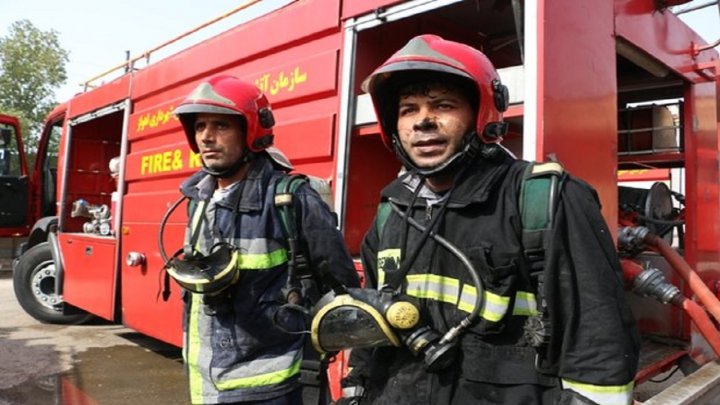 چند حادثه آتش سوزی با فداکاری آتش نشانان اهوازی بخیر گذشت؟