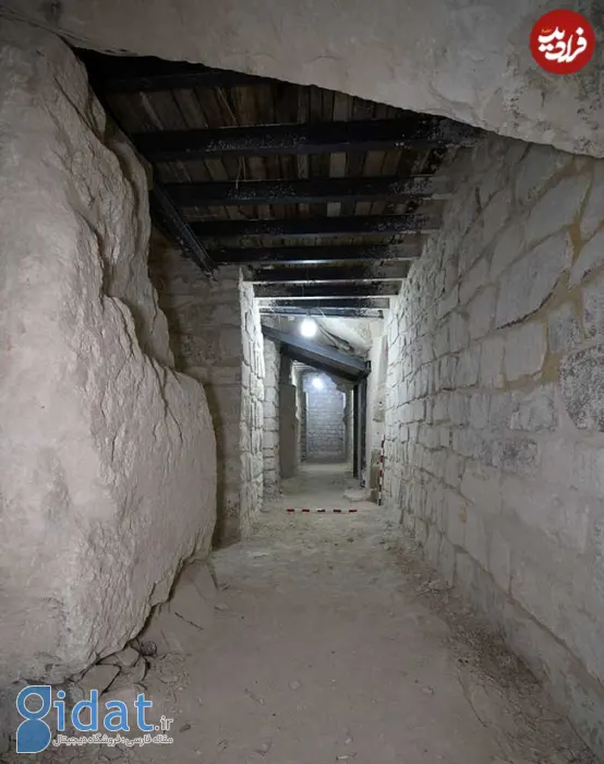 کشف اتاق های مخفی زیر هرم 4500 ساله