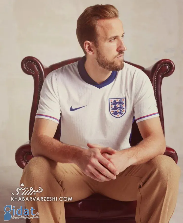 نایک از لباس جذاب تیم ملی انگلیس رونمایی کرد