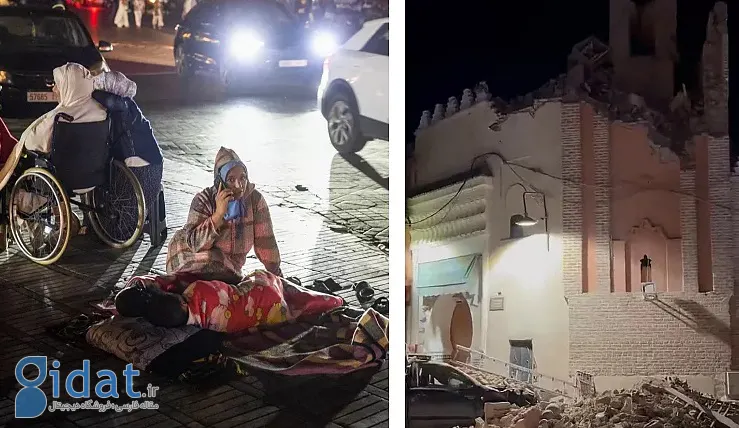 تصویر زلزله نادر مراکش بازدید زیادی داشته است
