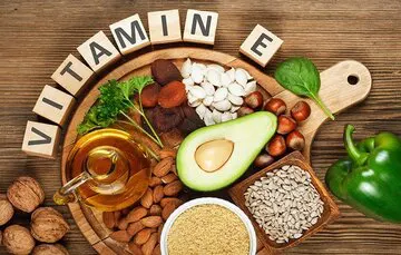 این غذا منبع ویتامین E است