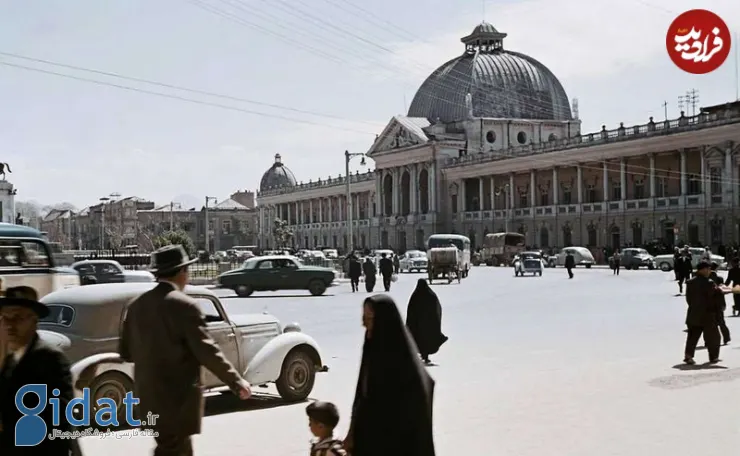 میدان توپخانه تهران 60 سال پیش اینگونه بود