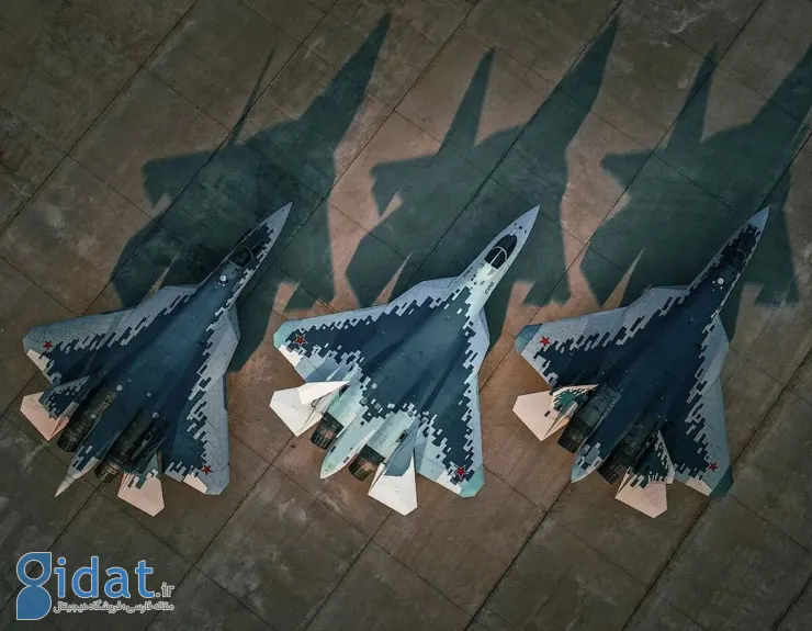 Su-57 با یک توپ کامل آمد