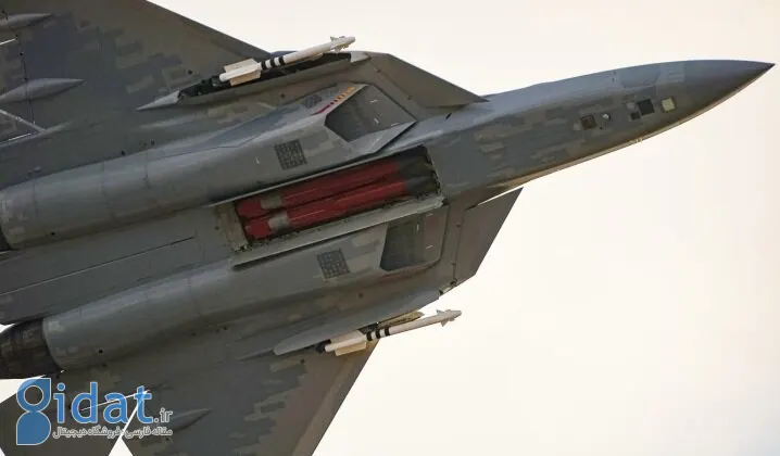 سوخو-۵۷ در قلب ایران به پرواز درآمد