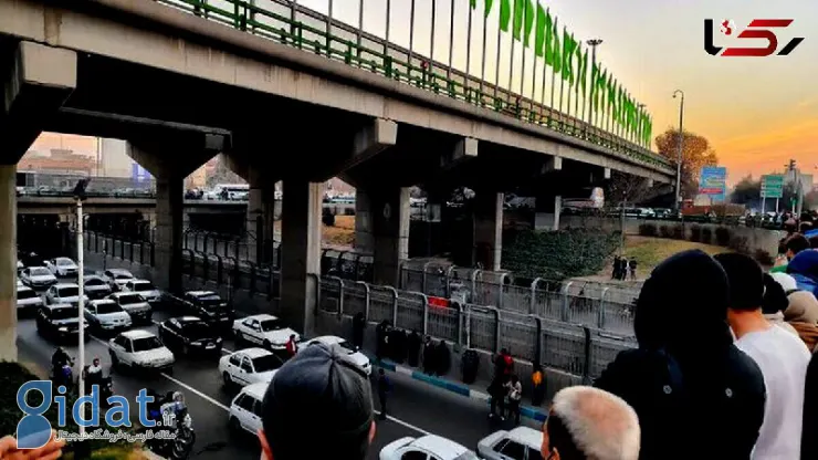 سقوط مرگبار از پل نیایش تهران
