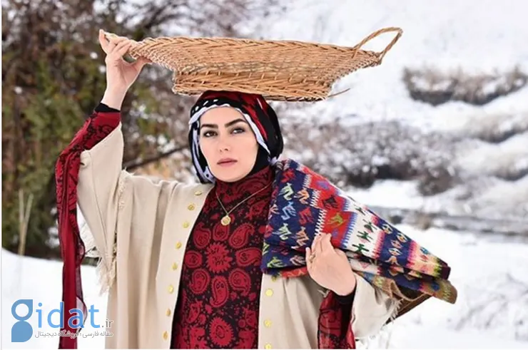 عکسی جذاب و هنری از بازیگر زیبای سریال نون خ